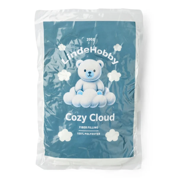 LindeHobby Cozy Cloud Fiber Fyldevat, 50-1000g